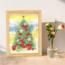 Load image into Gallery viewer, Special Shaped Diamond Painting Kit with Lights 17x22cm (Christmas Tree)
