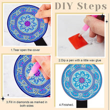 Load image into Gallery viewer, DIY Diamond Painting Mirror Kit for Adults Kids Beginners (Mandala #2)
