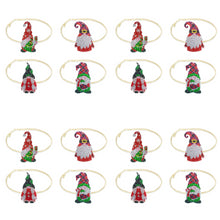 Load image into Gallery viewer, 4PCS Diamond Painting Xmas Hanging Ornament Drapes Rope (Gnome #2)
