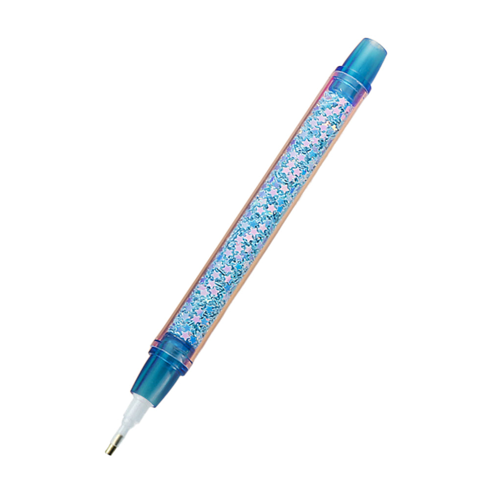 Star DIY Diamond Painting Point Drill Pen for DIY Painting Crafts (Blue)