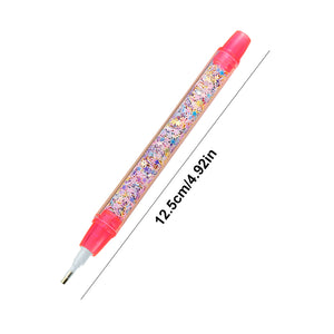 Star DIY Diamond Painting Point Drill Pen for DIY Painting Crafts (Pink)