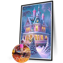 Load image into Gallery viewer, Snow Castle 40*60CM (canvas) Full Round Drill Diamond Painting
