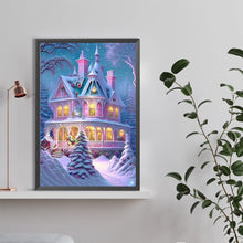 Load image into Gallery viewer, Snow Castle 40*60CM (canvas) Full Round Drill Diamond Painting
