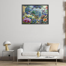 Load image into Gallery viewer, Glass Garden 55*40CM (canvas) Full Round Drill Diamond Painting
