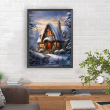 Load image into Gallery viewer, Winter Village 30*40CM (canvas) Full Round Drill Diamond Painting
