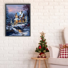 Load image into Gallery viewer, Winter Village 30*40CM (canvas) Full Round Drill Diamond Painting
