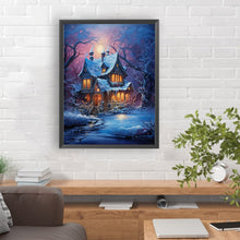 Load image into Gallery viewer, Winter Village 30*40CM (canvas) Full Round Drill Diamond Painting
