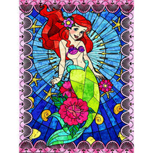 Load image into Gallery viewer, Mermaid Ariel 30*40CM (canvas) Full Round Drill Diamond Painting
