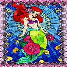 Load image into Gallery viewer, Mermaid Ariel 30*40CM (canvas) Full Round Drill Diamond Painting
