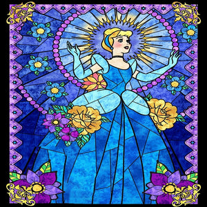 Cinderella 30*40CM (canvas) Full Round Drill Diamond Painting