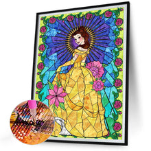 Load image into Gallery viewer, Princess Belle 30*40CM (canvas) Full Round Drill Diamond Painting
