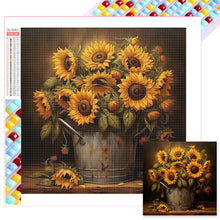 Load image into Gallery viewer, Sunflower 40*40CM (canvas) Full Square Drill Diamond Painting
