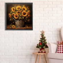 Load image into Gallery viewer, Sunflower 40*40CM (canvas) Full Square Drill Diamond Painting
