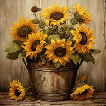 Load image into Gallery viewer, Sunflower 40*40CM (canvas) Full Square Drill Diamond Painting
