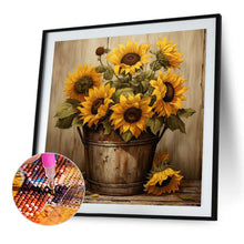 Load image into Gallery viewer, Sunflower 40*40CM (canvas) Full Square Drill Diamond Painting
