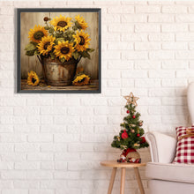 Load image into Gallery viewer, Sunflower 40*40CM (canvas) Full Square Drill Diamond Painting
