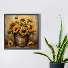 Load image into Gallery viewer, Sunflower 40*40CM (canvas) Full Square Drill Diamond Painting
