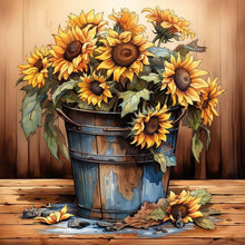 Load image into Gallery viewer, Sunflower 40*40CM (canvas) Full Square Drill Diamond Painting
