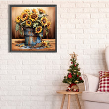 Load image into Gallery viewer, Sunflower 40*40CM (canvas) Full Square Drill Diamond Painting
