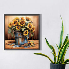 Load image into Gallery viewer, Sunflower 40*40CM (canvas) Full Square Drill Diamond Painting
