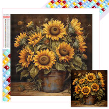 Load image into Gallery viewer, Sunflower 40*40CM (canvas) Full Square Drill Diamond Painting
