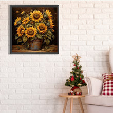 Load image into Gallery viewer, Sunflower 40*40CM (canvas) Full Square Drill Diamond Painting
