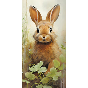 Pastoral Animal Rabbit 40*80CM (canvas) Full Round Drill Diamond Painting