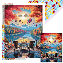 Load image into Gallery viewer, Mountains, Rivers And Woods 45*60CM (canvas) Full Square Drill Diamond Painting
