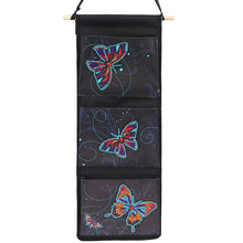 Load image into Gallery viewer, Butterfly Diamond Painting Art Hanging Storage Pouches for Bedroom/Bathroom
