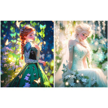 Load image into Gallery viewer, Anna And Elsa 40*50CM (canvas) Full Round Drill Diamond Painting
