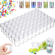 Load image into Gallery viewer, Diamond Painting Storage Containers 60 Bottles with Funnel for Jewelry Bead (#2)
