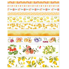 Load image into Gallery viewer, 10 Rolls Adhesive Tape Washi Tape Set Color Tape for DIY Crafts (Fruit Buds 11)
