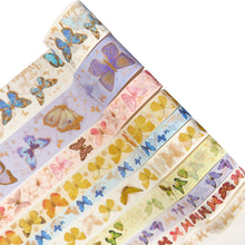 Load image into Gallery viewer, 10 Rollen Adhesive Tape Hot Stamping Washi Tape Set (Butterfly Effect 05)
