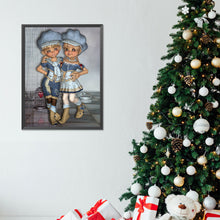 Load image into Gallery viewer, Big Eyed Doll 30*40CM (canvas) Full Round Drill Diamond Painting

