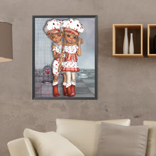 Load image into Gallery viewer, Big Eyed Doll 30*40CM (canvas) Full Round Drill Diamond Painting
