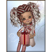 Load image into Gallery viewer, Big Eyed Doll 30*40CM (canvas) Full Round Drill Diamond Painting
