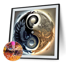 Load image into Gallery viewer, Yin And Yang Diagram Of Mythical Beasts 45*45CM (canvas) Full Round AB Drill Diamond Painting
