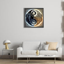 Load image into Gallery viewer, Yin And Yang Diagram Of Mythical Beasts 45*45CM (canvas) Full Round AB Drill Diamond Painting
