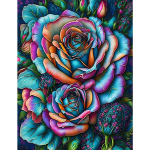 Rose 30*40CM (canvas) Full Square Drill Diamond Painting