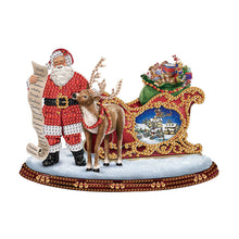 Load image into Gallery viewer, Santa Claus 30*30CM (canvas) Partial Special-Shaped Drill Diamond Painting
