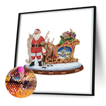 Load image into Gallery viewer, Santa Claus 30*30CM (canvas) Partial Special-Shaped Drill Diamond Painting
