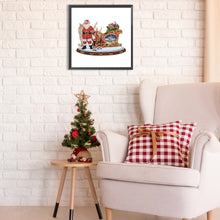 Load image into Gallery viewer, Santa Claus 30*30CM (canvas) Partial Special-Shaped Drill Diamond Painting
