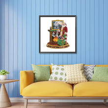 Load image into Gallery viewer, Santa Claus 30*30CM (canvas) Partial Special-Shaped Drill Diamond Painting
