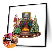 Load image into Gallery viewer, Santa Claus 30*30CM (canvas) Partial Special-Shaped Drill Diamond Painting
