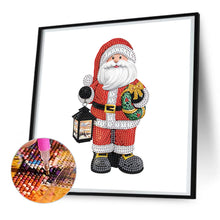 Load image into Gallery viewer, Santa Claus 30*30CM (canvas) Partial Special-Shaped Drill Diamond Painting
