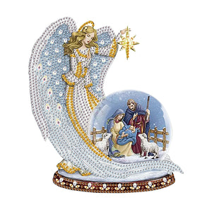 Jesus Angel 30*30CM (canvas) Partial Special-Shaped Drill Diamond Painting