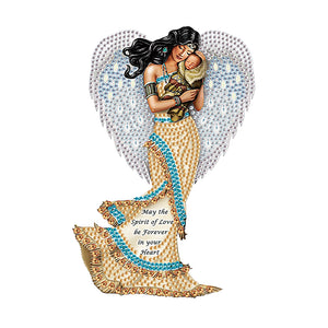 Jesus Angel 30*30CM (canvas) Partial Special-Shaped Drill Diamond Painting
