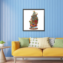 Load image into Gallery viewer, Christmas Atmosphere 30*30CM (canvas) Partial Special-Shaped Drill Diamond Painting

