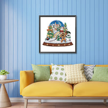 Load image into Gallery viewer, Christmas Atmosphere 30*30CM (canvas) Partial Special-Shaped Drill Diamond Painting
