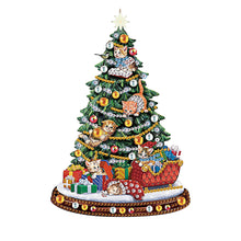Load image into Gallery viewer, Christmas Atmosphere 30*30CM (canvas) Partial Special-Shaped Drill Diamond Painting
